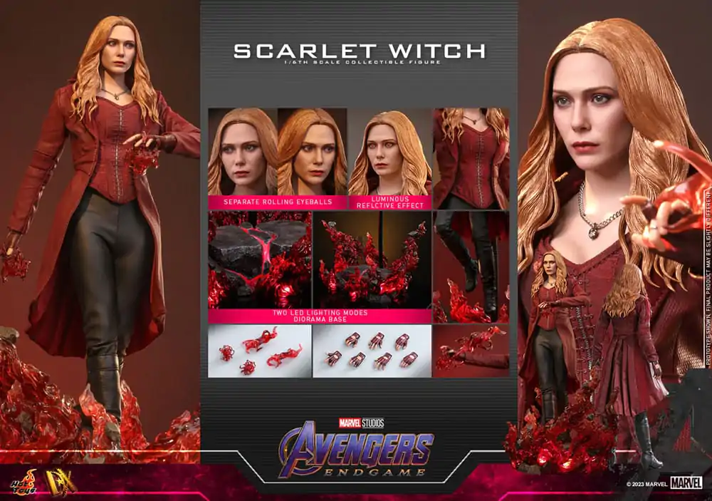 Avengers: Endgame DX Actionfigur 1/6 Scarlet Witch 28 cm termékfotó