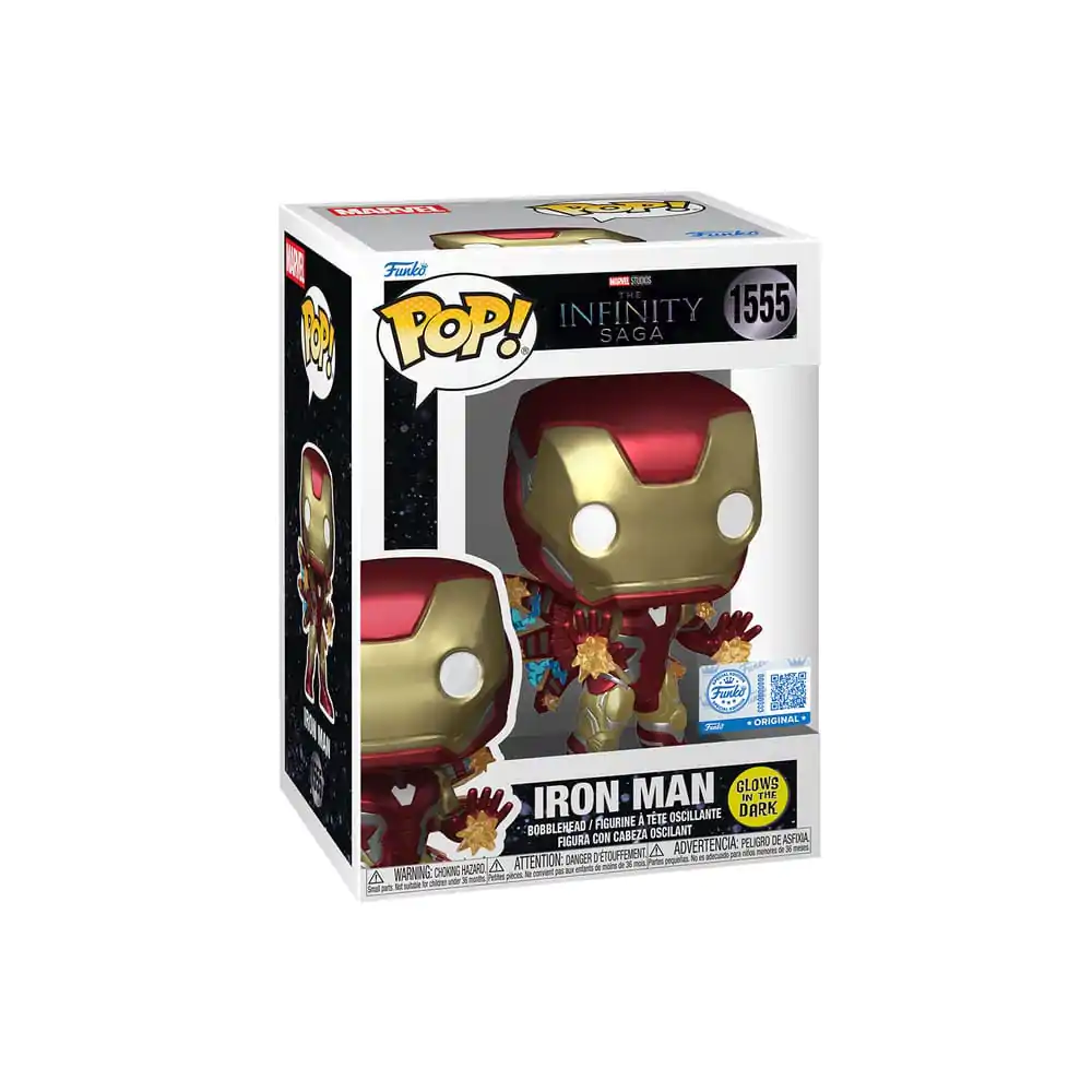 Avengers: Endgame Funko POP! Plus Vinyl Figur Iron Man Beams (GW) 9 cm Produktfoto