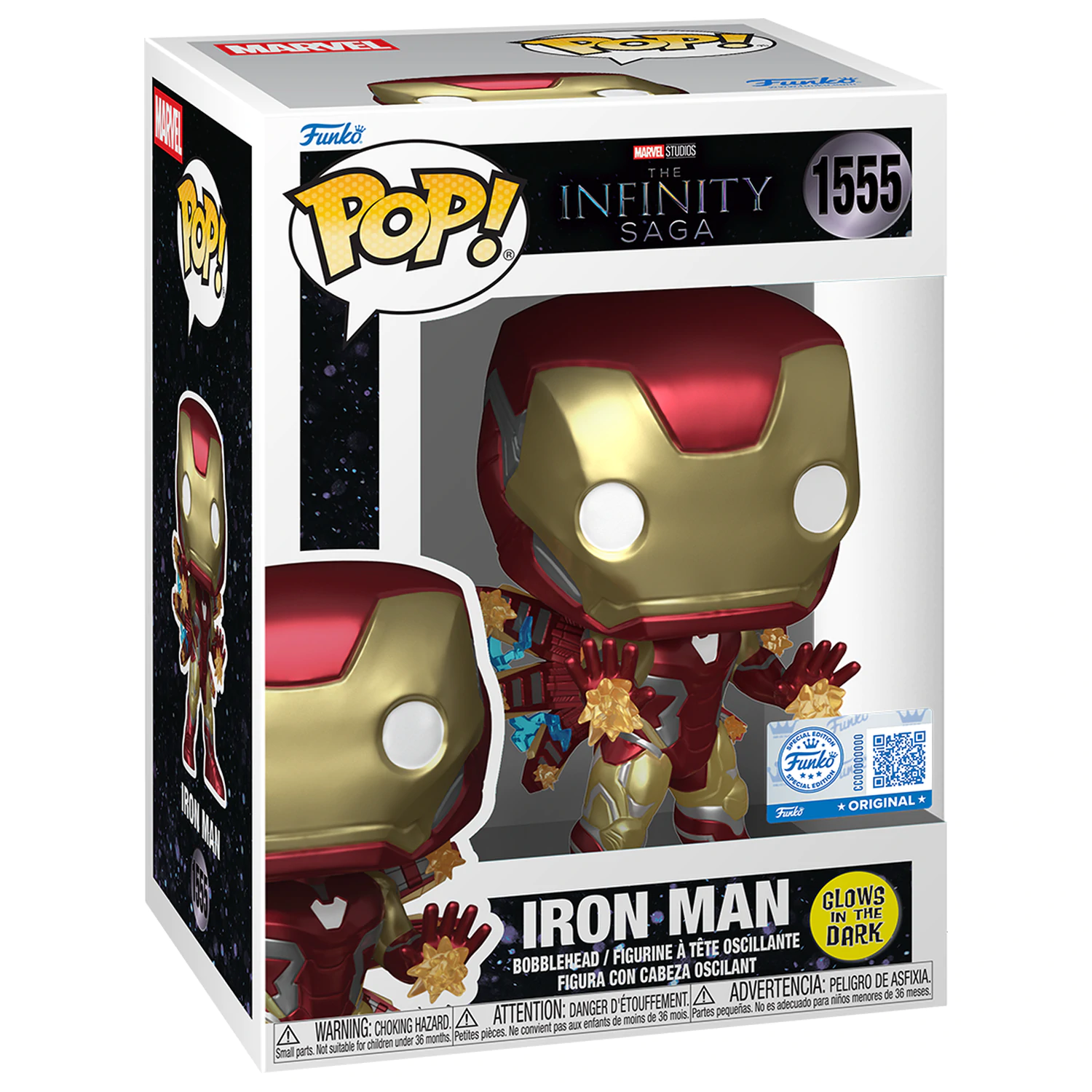 Avengers: Endgame Funko POP! Plus Vinyl Figur Iron Man Beams (GW) 9 cm Produktfoto