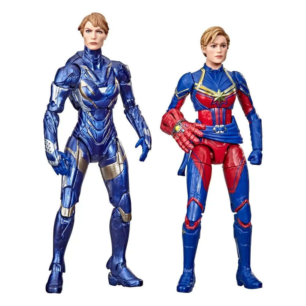 Avengers: Endgame Marvel Legends Actionfiguren 2021 Captain Marvel & Rescue Armor 15 cm termékfotó