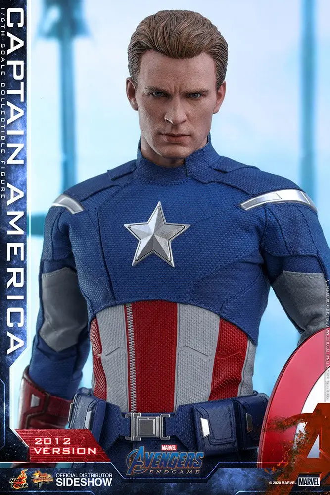 Avengers: Endgame Movie Masterpiece Actionfigur 1/6 Captain America (2012 Version) 30 cm Produktfoto