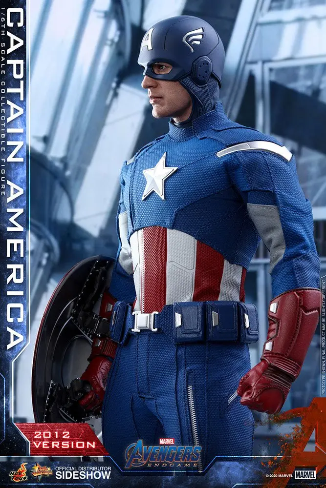 Avengers: Endgame Movie Masterpiece Actionfigur 1/6 Captain America (2012 Version) 30 cm Produktfoto