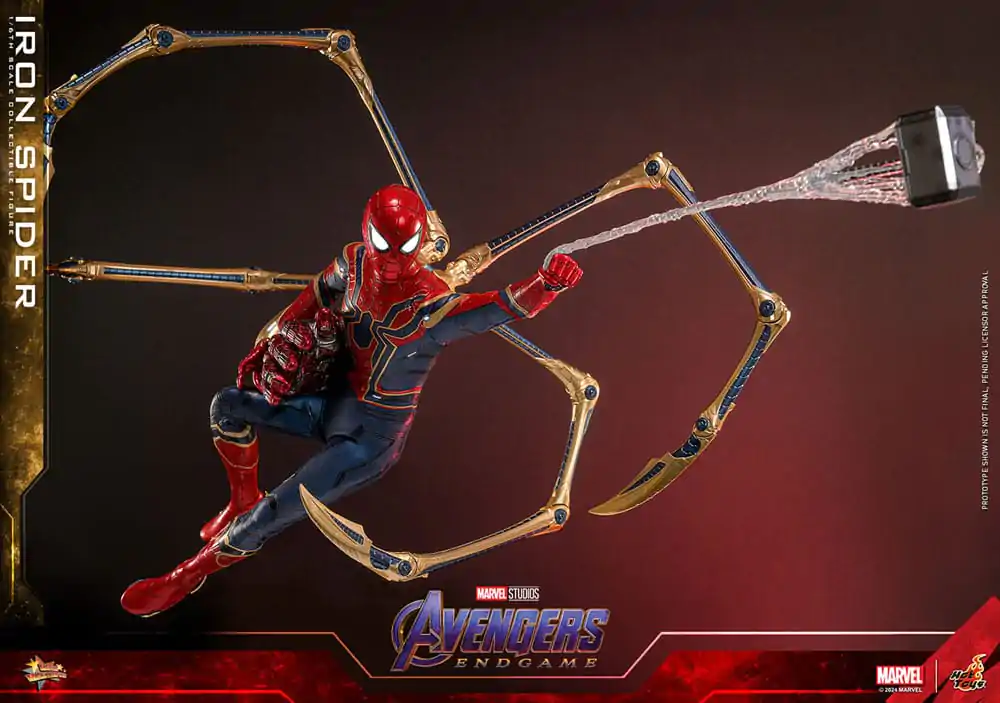 Avengers: Endgame Movie Masterpiece Actionfigur 1/6 Iron Spider 28 cm termékfotó