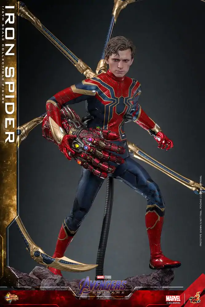 Avengers: Endgame Movie Masterpiece Actionfigur 1/6 Iron Spider 28 cm termékfotó