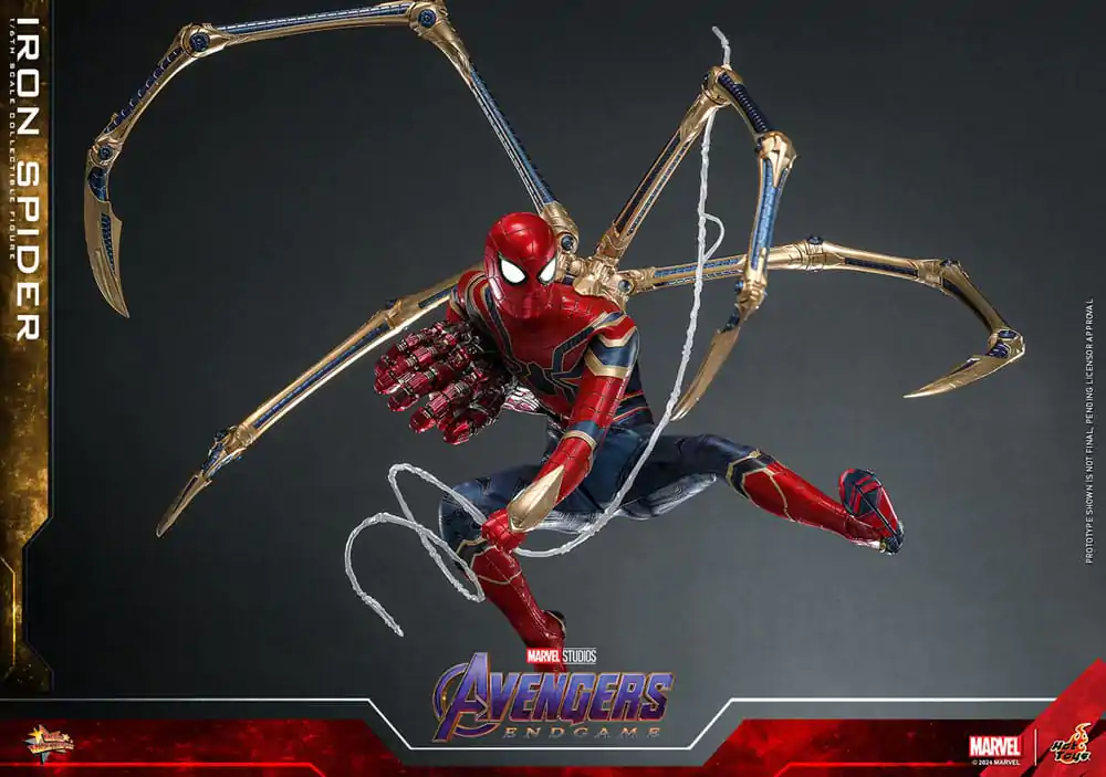 Avengers: Endgame Movie Masterpiece Actionfigur 1/6 Iron Spider 28 cm termékfotó