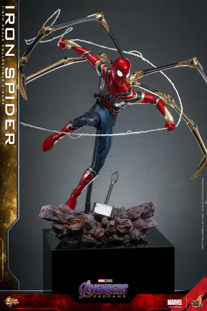 Avengers: Endgame Movie Masterpiece Actionfigur 1/6 Iron Spider 28 cm termékfotó