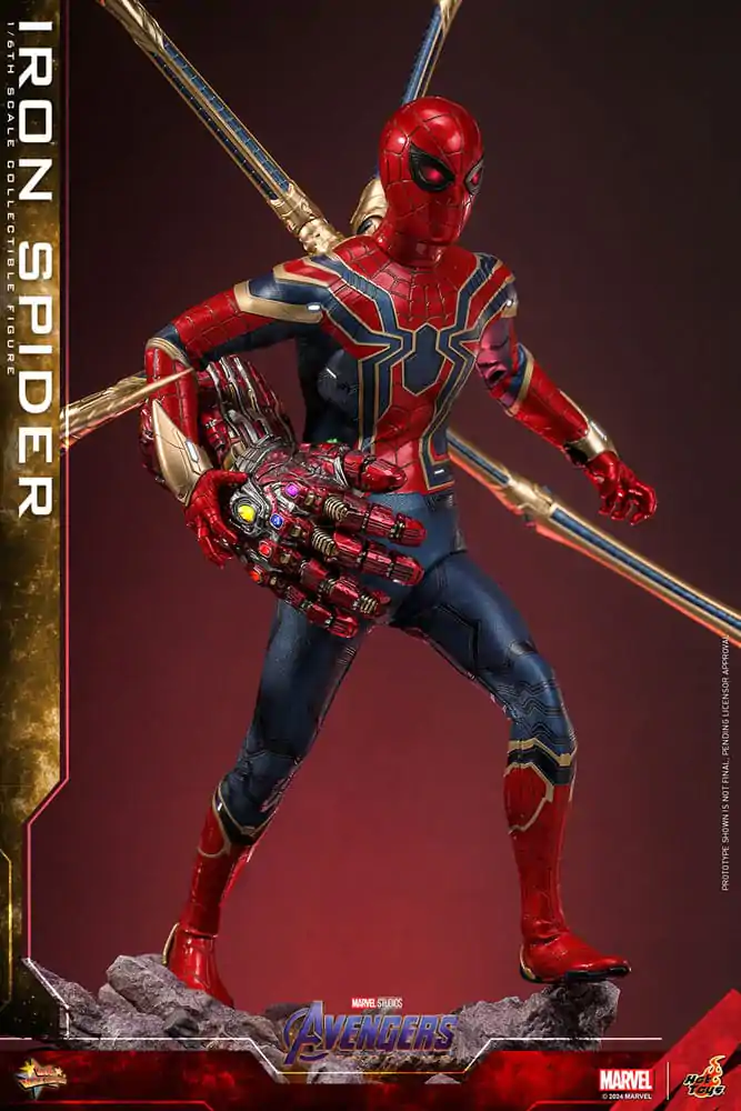 Avengers: Endgame Movie Masterpiece Actionfigur 1/6 Iron Spider 28 cm termékfotó