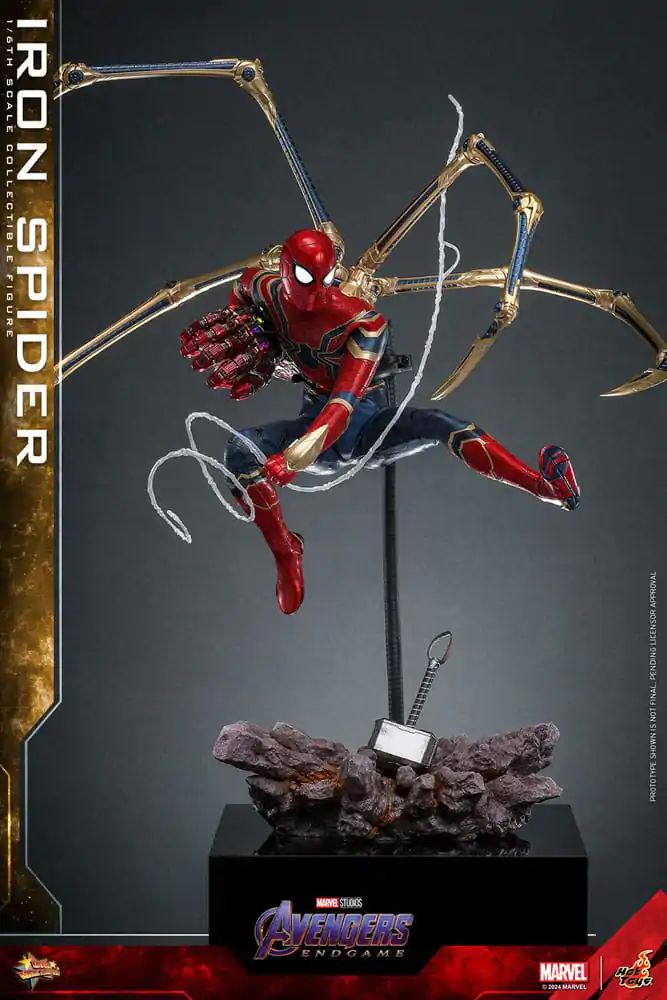 Avengers: Endgame Movie Masterpiece Actionfigur 1/6 Iron Spider 28 cm termékfotó