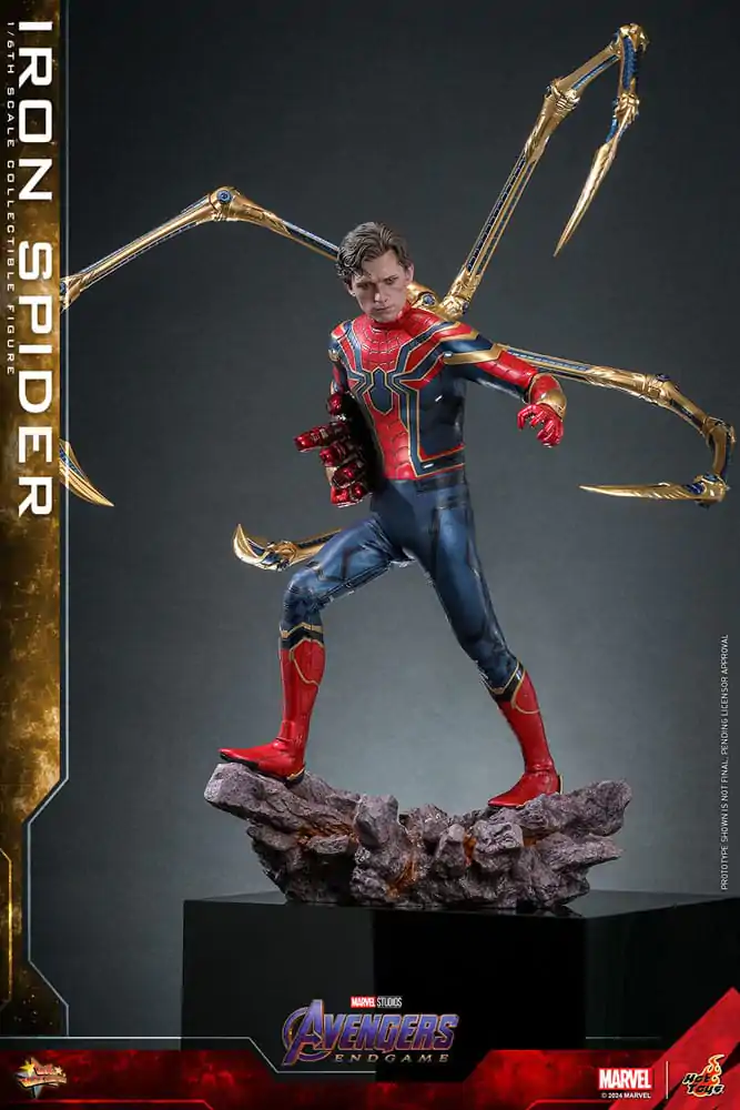 Avengers: Endgame Movie Masterpiece Actionfigur 1/6 Iron Spider 28 cm termékfotó