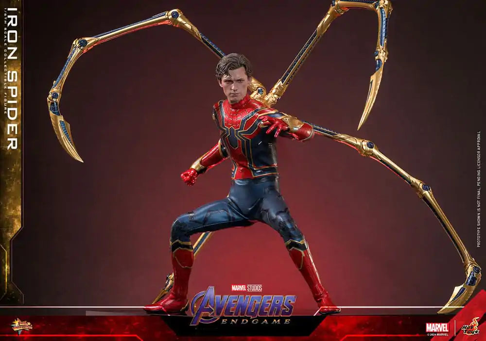 Avengers: Endgame Movie Masterpiece Actionfigur 1/6 Iron Spider 28 cm termékfotó