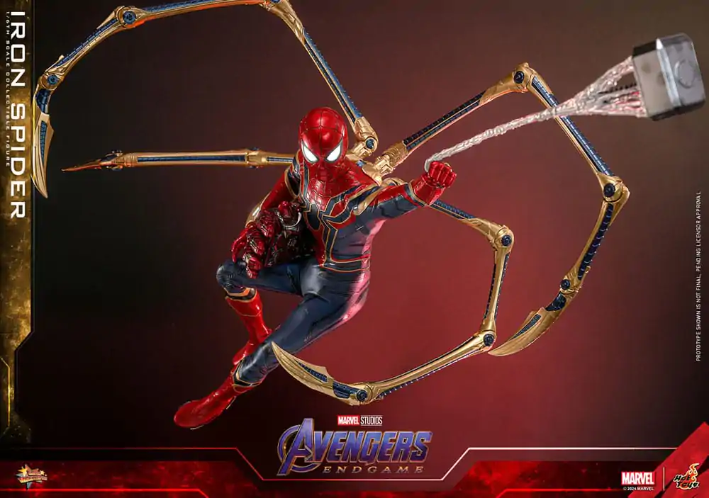 Avengers: Endgame Movie Masterpiece Actionfigur 1/6 Iron Spider 28 cm termékfotó