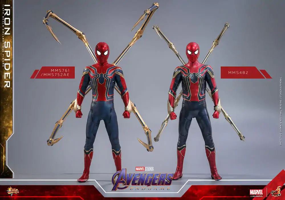 Avengers: Endgame Movie Masterpiece Actionfigur 1/6 Iron Spider 28 cm termékfotó