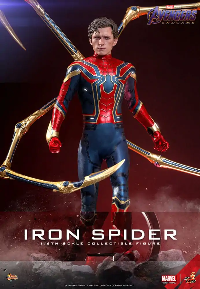 Avengers: Endgame Movie Masterpiece Actionfigur 1/6 Iron Spider 28 cm termékfotó