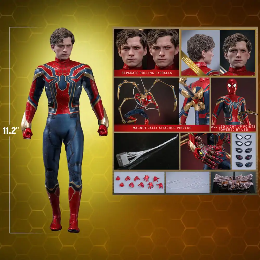 Avengers: Endgame Movie Masterpiece Actionfigur 1/6 Iron Spider Artisan Edition 28 cm Produktfoto