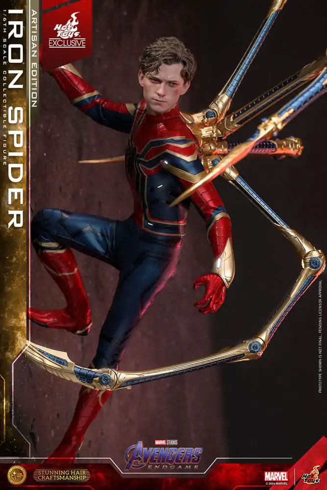 Avengers: Endgame Movie Masterpiece Actionfigur 1/6 Iron Spider Artisan Edition 28 cm Produktfoto