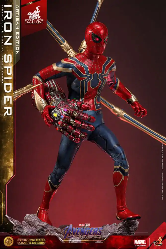 Avengers: Endgame Movie Masterpiece Actionfigur 1/6 Iron Spider Artisan Edition 28 cm Produktfoto