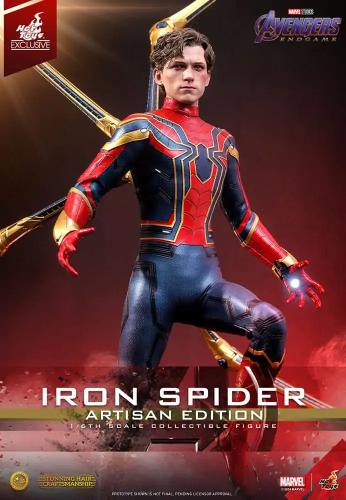 Avengers: Endgame Movie Masterpiece Actionfigur 1/6 Iron Spider Artisan Edition 28 cm Produktfoto