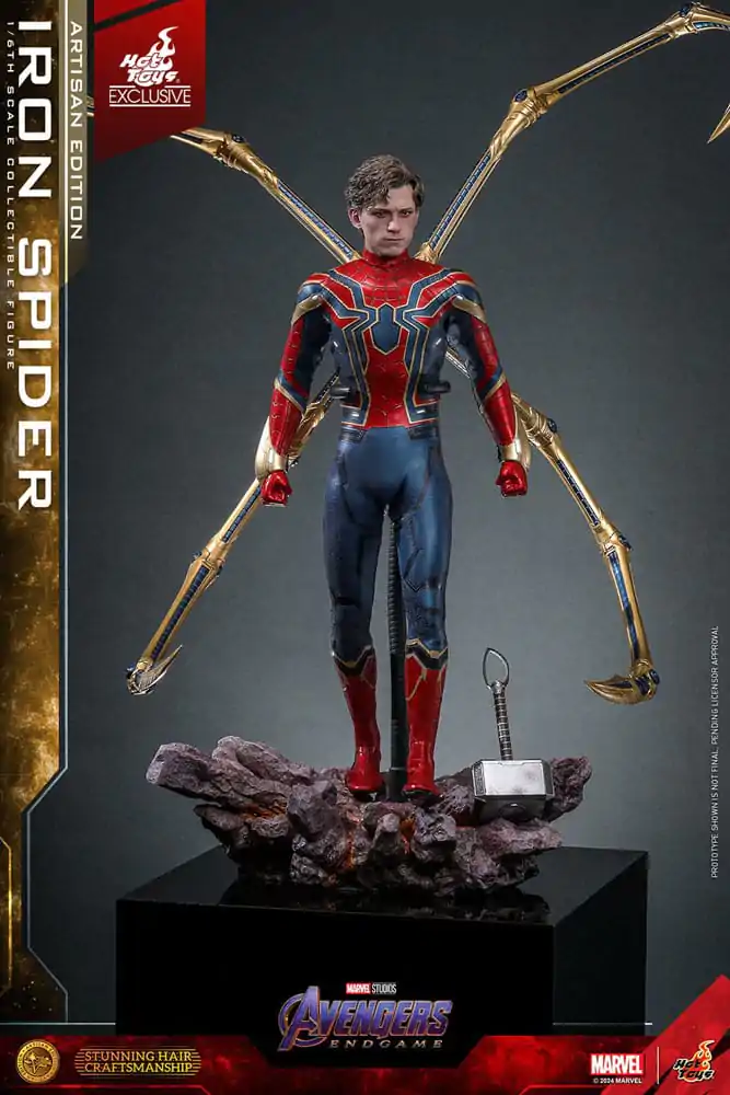 Avengers: Endgame Movie Masterpiece Actionfigur 1/6 Iron Spider Artisan Edition 28 cm Produktfoto