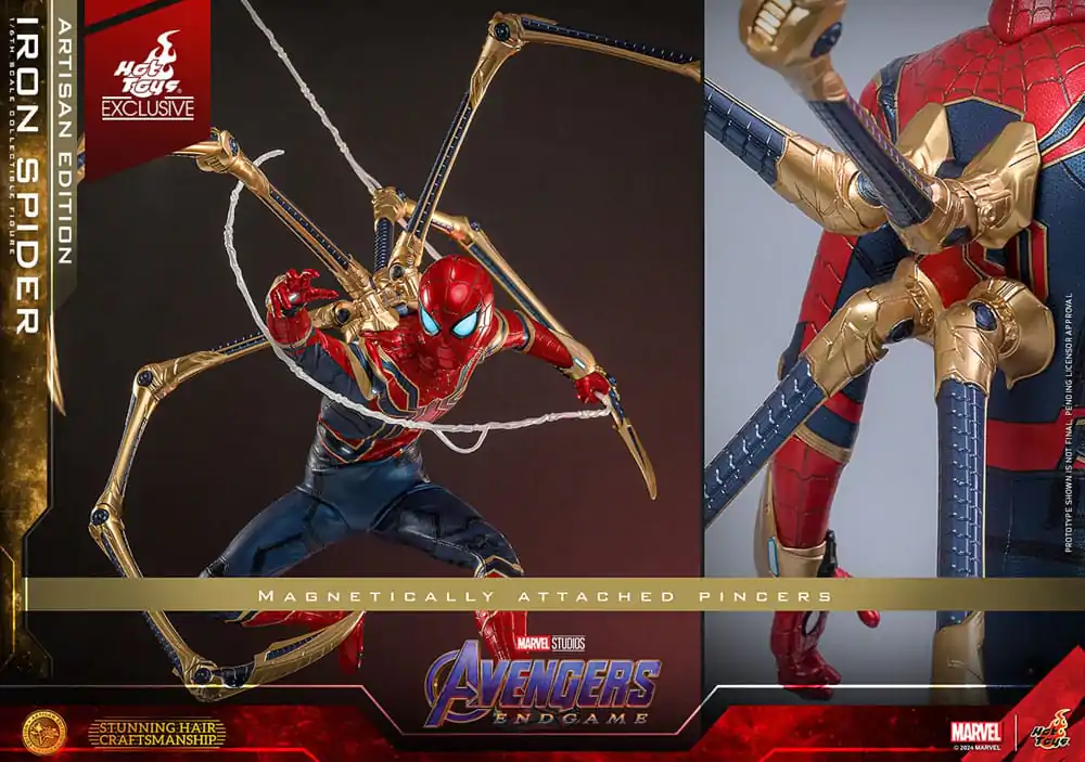 Avengers: Endgame Movie Masterpiece Actionfigur 1/6 Iron Spider Artisan Edition 28 cm Produktfoto