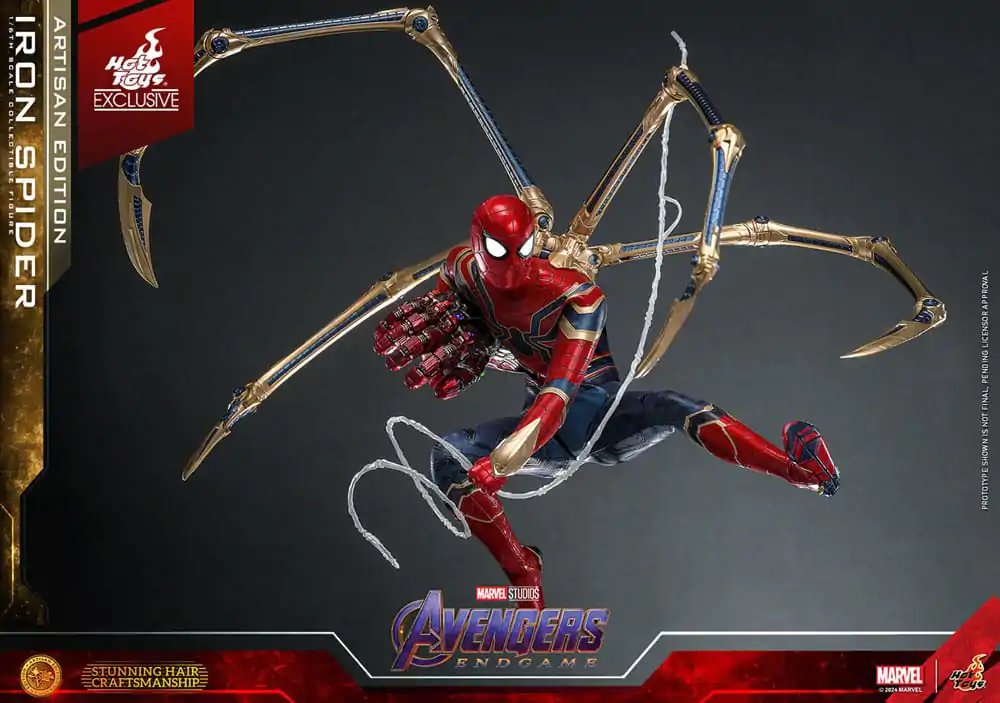 Avengers: Endgame Movie Masterpiece Actionfigur 1/6 Iron Spider Artisan Edition 28 cm Produktfoto