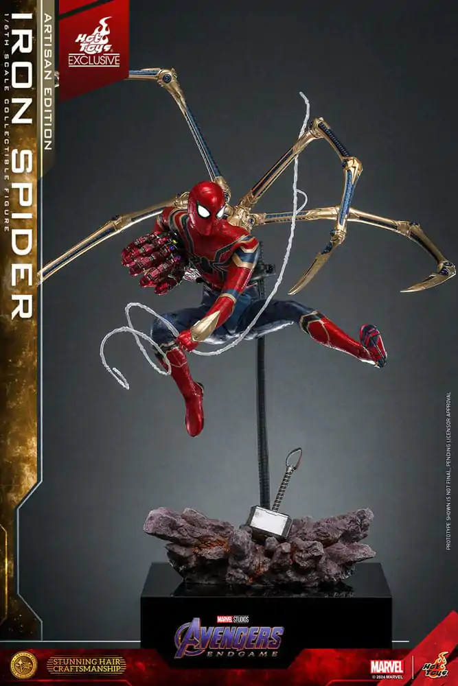 Avengers: Endgame Movie Masterpiece Actionfigur 1/6 Iron Spider Artisan Edition 28 cm Produktfoto