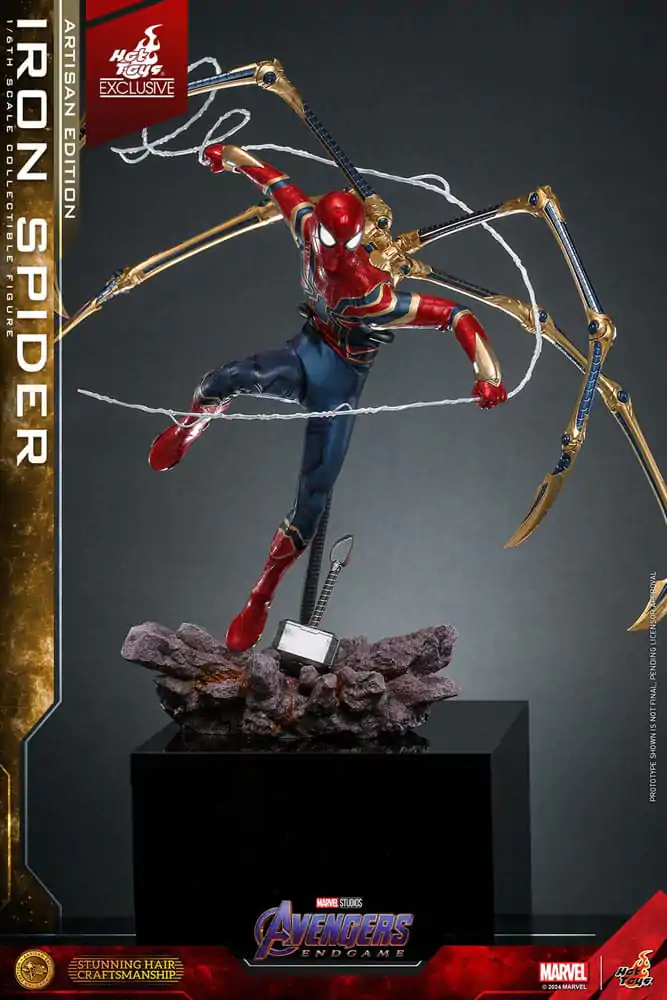 Avengers: Endgame Movie Masterpiece Actionfigur 1/6 Iron Spider Artisan Edition 28 cm Produktfoto