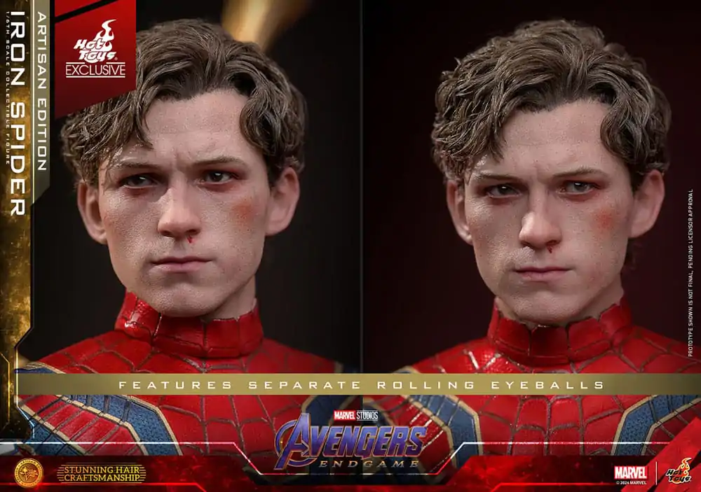 Avengers: Endgame Movie Masterpiece Actionfigur 1/6 Iron Spider Artisan Edition 28 cm Produktfoto