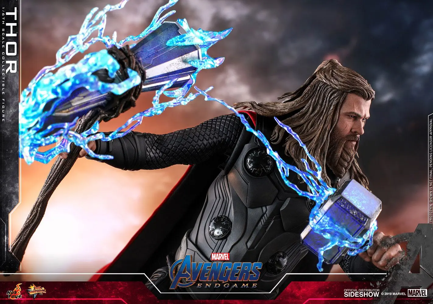 Avengers: Endgame Movie Masterpiece Action Figur 1/6 Thor 32 cm Produktfoto