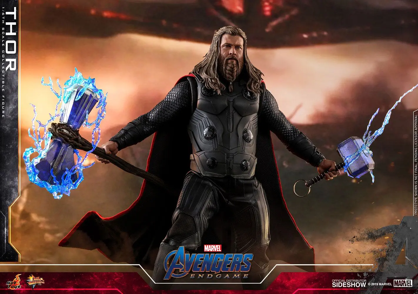 Avengers: Endgame Movie Masterpiece Action Figur 1/6 Thor 32 cm Produktfoto