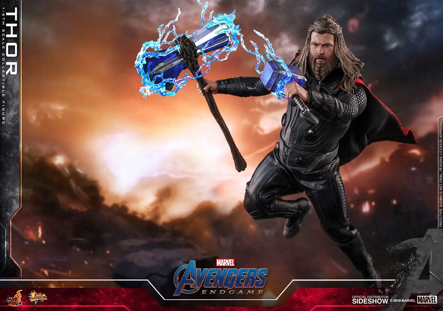 Avengers: Endgame Movie Masterpiece Action Figur 1/6 Thor 32 cm Produktfoto