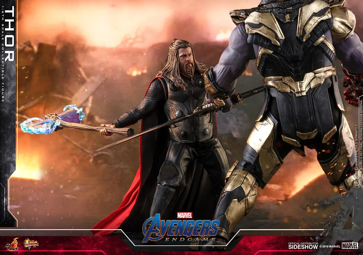 Avengers: Endgame Movie Masterpiece Action Figur 1/6 Thor 32 cm Produktfoto
