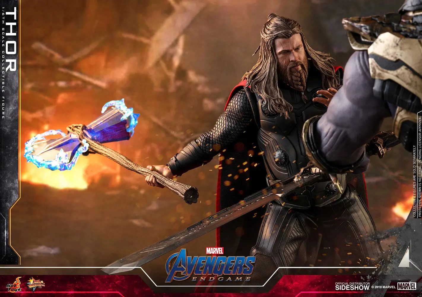 Avengers: Endgame Movie Masterpiece Action Figur 1/6 Thor 32 cm Produktfoto