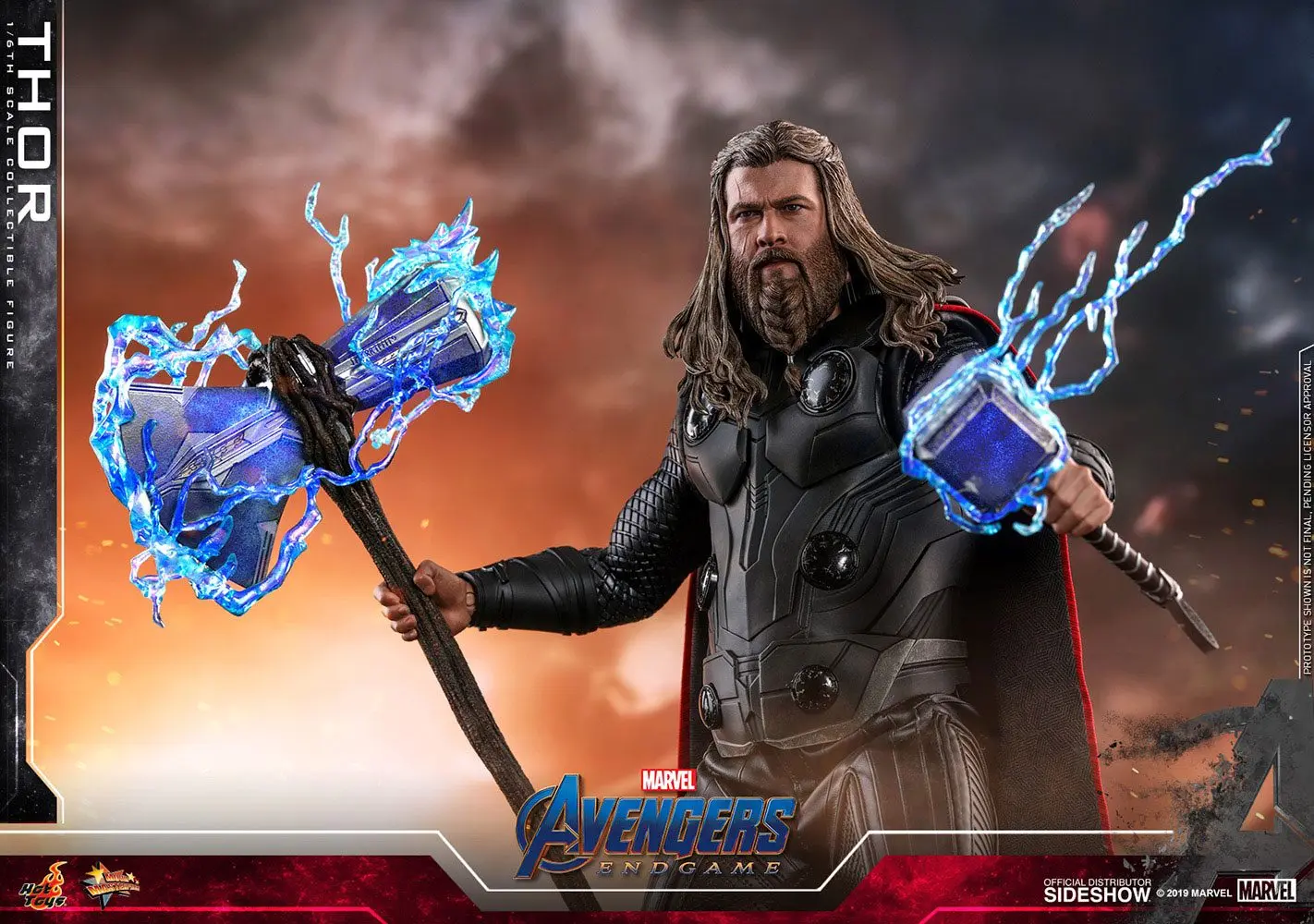 Avengers: Endgame Movie Masterpiece Action Figur 1/6 Thor 32 cm Produktfoto