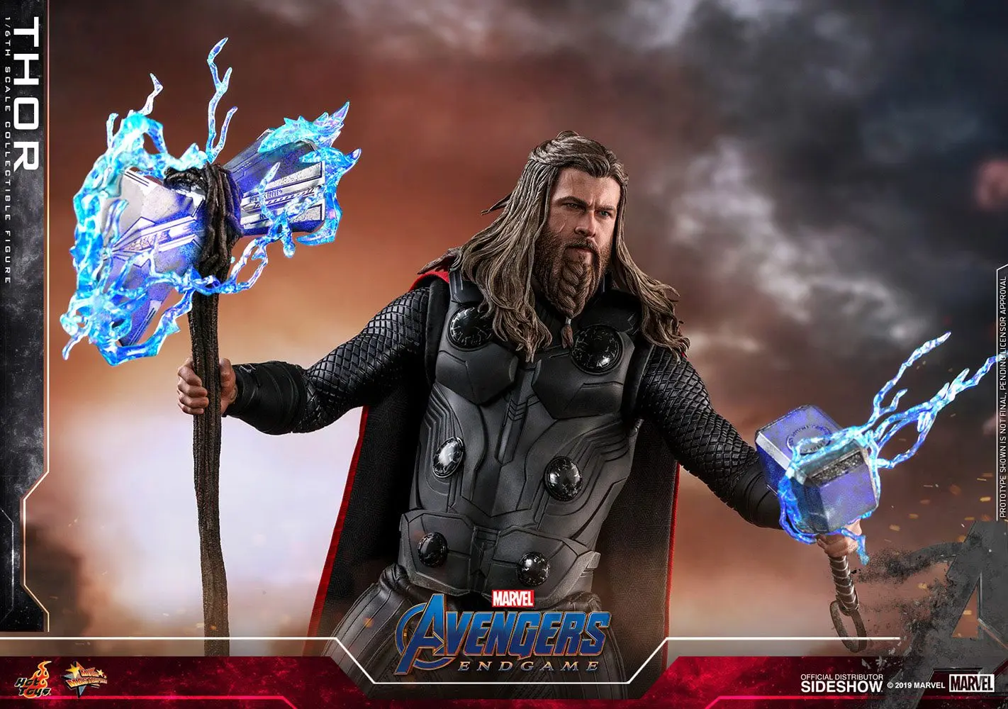 Avengers: Endgame Movie Masterpiece Action Figur 1/6 Thor 32 cm Produktfoto