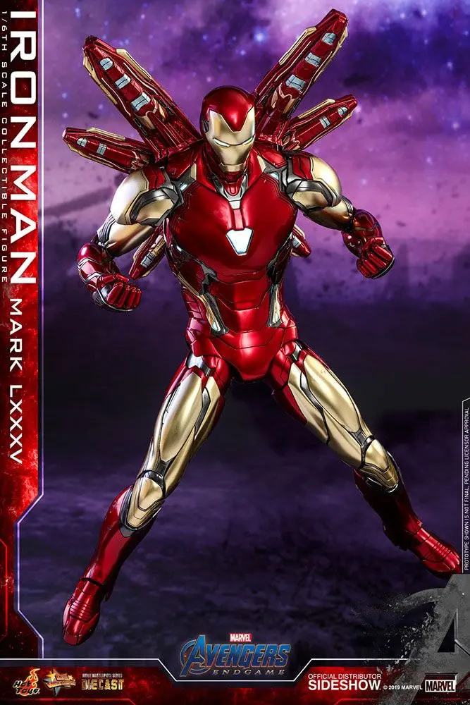 Avengers: Endgame Movie Masterpiece Series Diecast Actionfigur 1/6 Iron Man Mark LXXXV 32 cm termékfotó