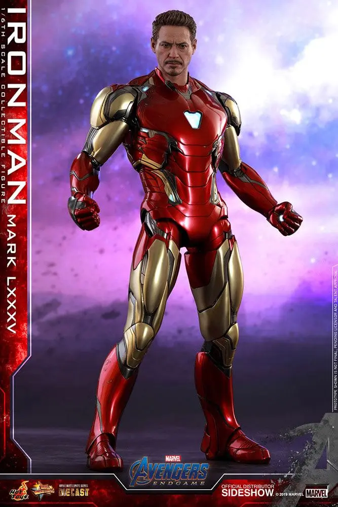 Avengers: Endgame Movie Masterpiece Series Diecast Actionfigur 1/6 Iron Man Mark LXXXV 32 cm termékfotó