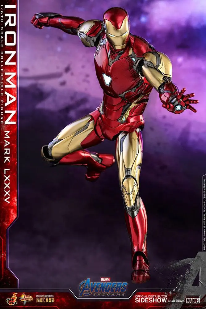 Avengers: Endgame Movie Masterpiece Series Diecast Actionfigur 1/6 Iron Man Mark LXXXV 32 cm termékfotó