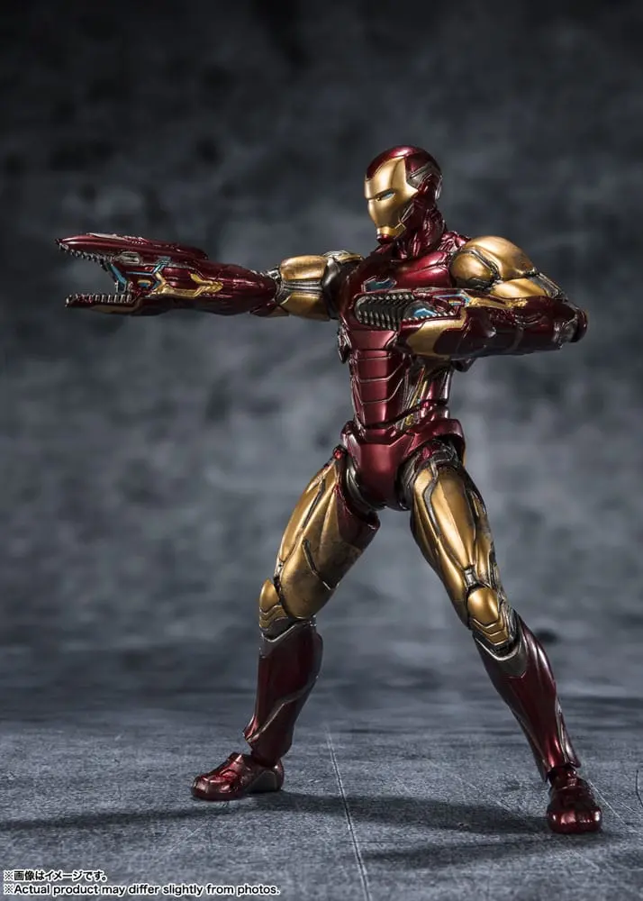 Avengers: Endgame S.H. Figuarts Actionfigur Iron Man Mark 85 (Five Years Later - 2023) (The Infinity Saga) 16 cm Produktfoto