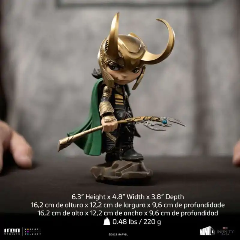 Avengers Infinity Saga Mini Co. PVC Figur Loki 15 cm termékfotó