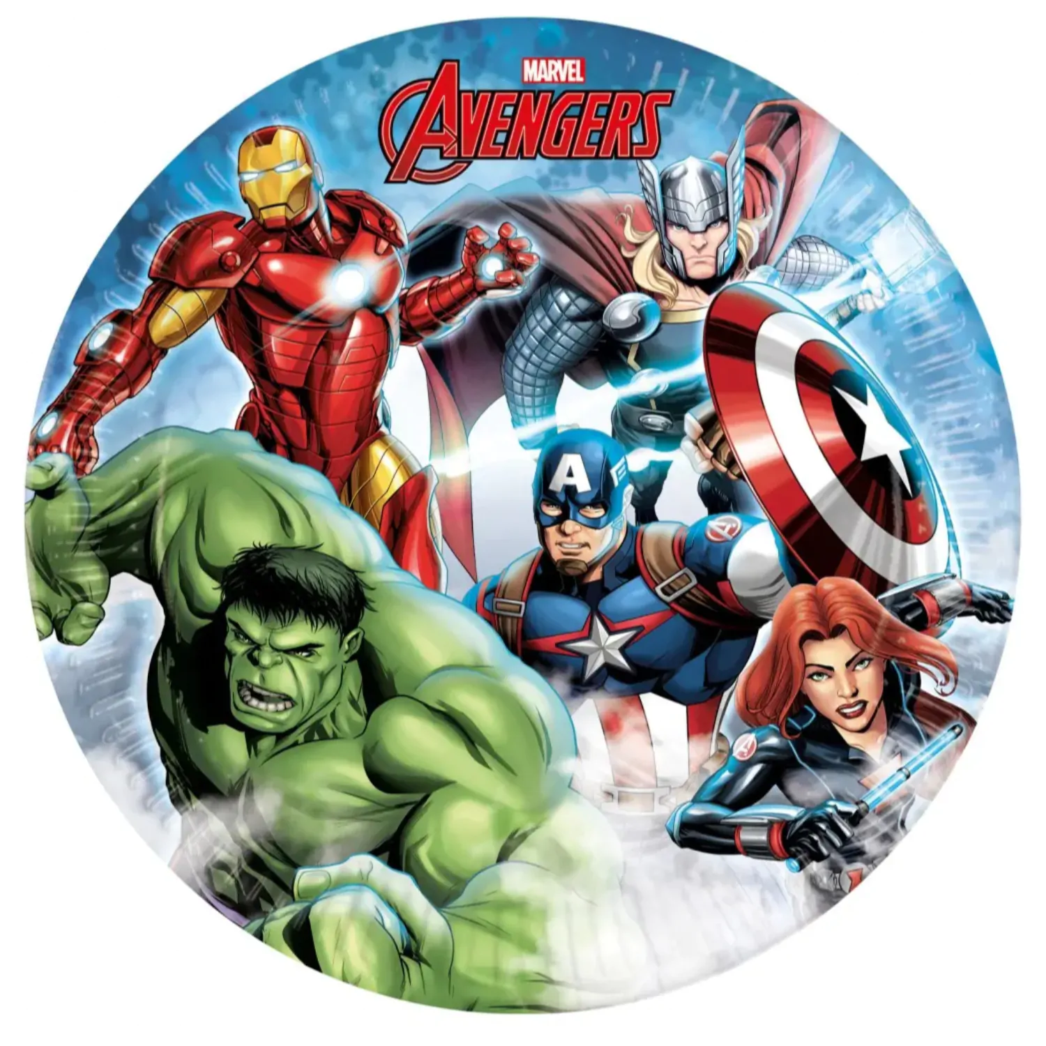Avengers Pappteller 8 Stück 23 cm Produktfoto