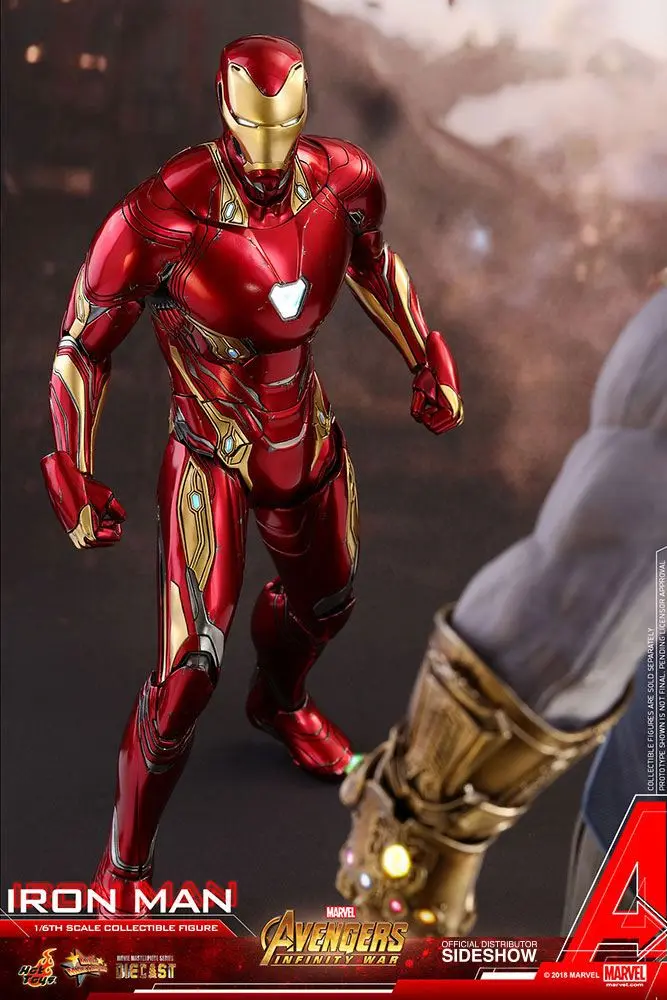 Avengers Infinity War Diecast Movie Masterpiece Actionfigur 1/6 Iron Man 32 cm termékfotó