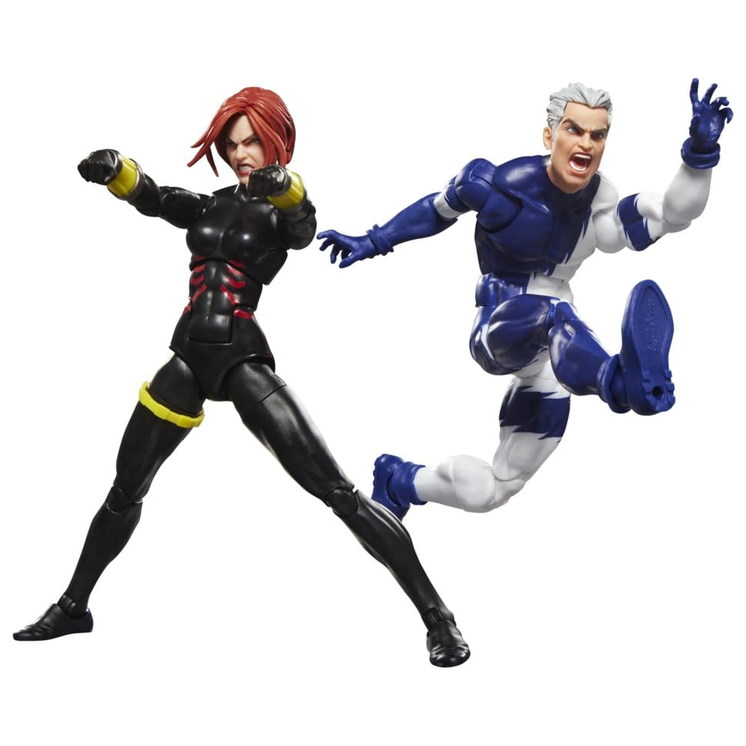 Avengers Marvel Legends Action-Figuren 2er-Pack Black Widow & Quicksilver 15 cm Produktfoto