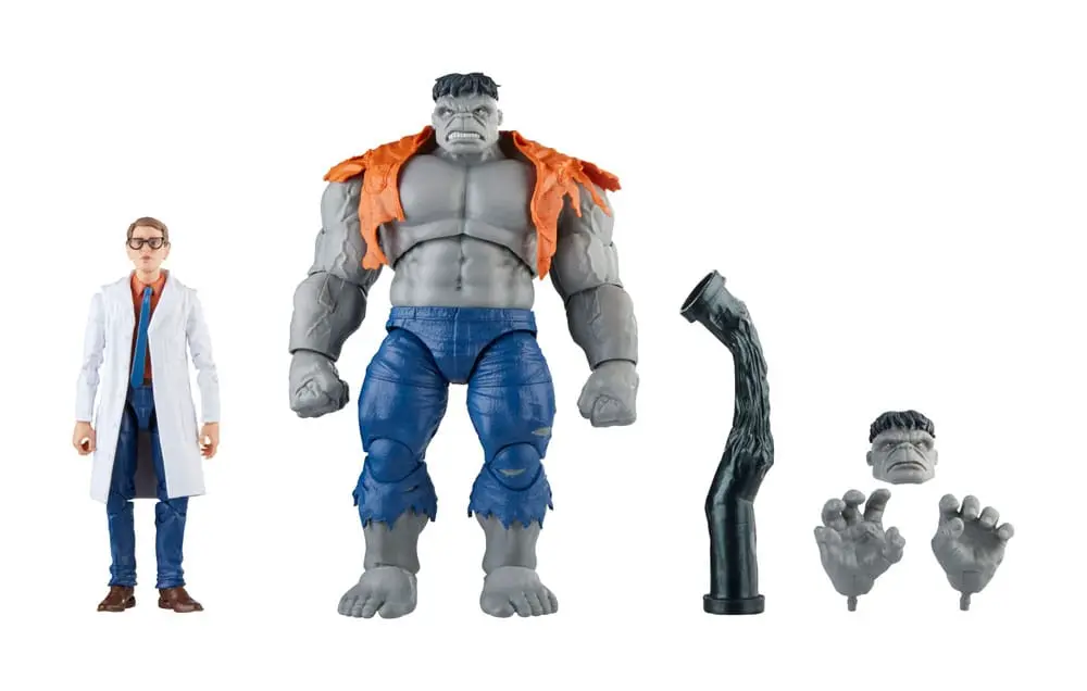 Avengers Marvel Legends Actionfiguren Gray Hulk & Dr. Bruce Banner 15 cm termékfotó