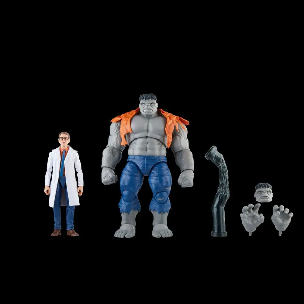 Avengers Marvel Legends Actionfiguren Gray Hulk & Dr. Bruce Banner 15 cm termékfotó