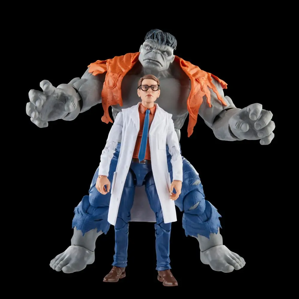 Avengers Marvel Legends Actionfiguren Gray Hulk & Dr. Bruce Banner 15 cm Produktfoto