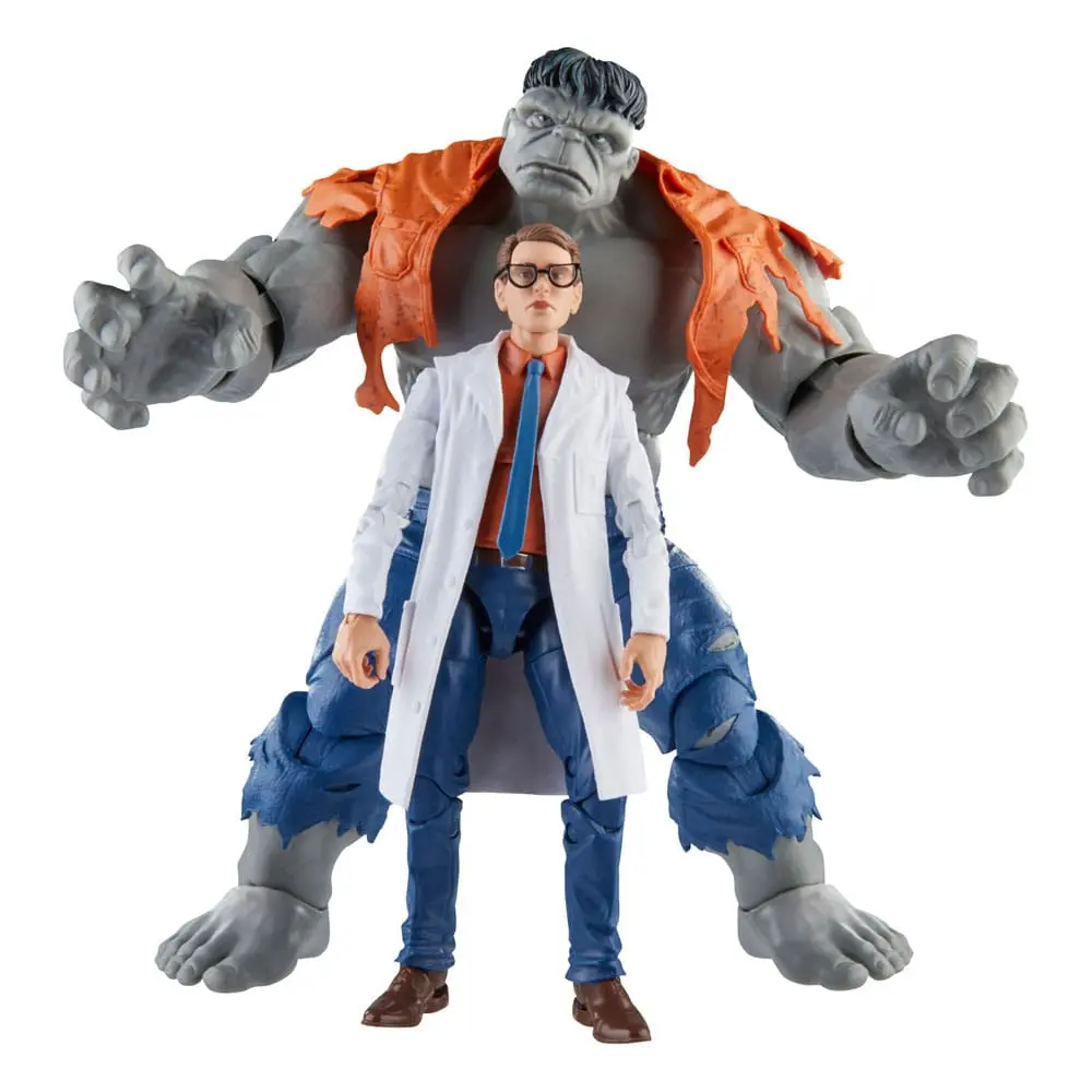 Avengers Marvel Legends Actionfiguren Gray Hulk & Dr. Bruce Banner 15 cm Produktfoto