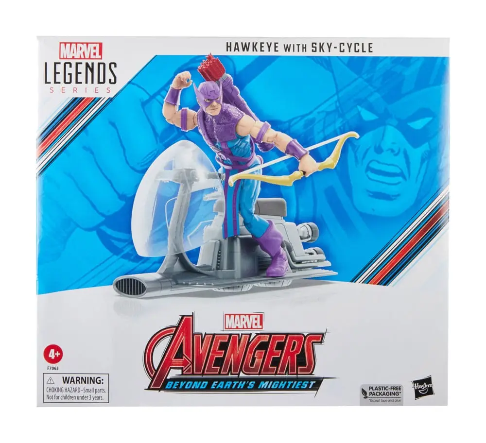 Avengers Marvel Legends Actionfigur Hawkeye with Sky-Cycle 15 cm termékfotó