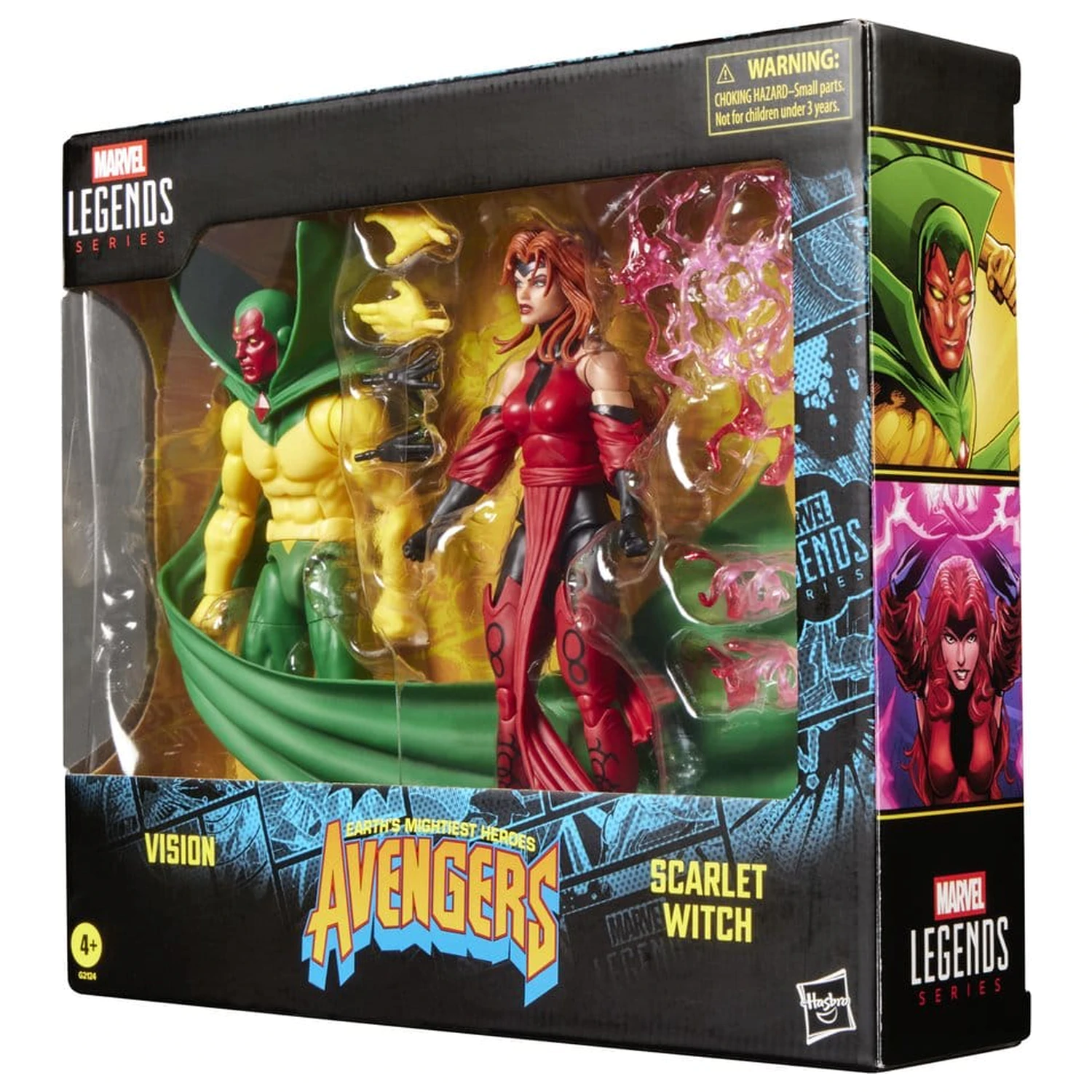 Avengers Marvel Legends Action-Figuren 2er-Pack Vision & Scarlet Witch 15 cm Produktfoto
