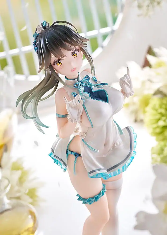 Avian Romance Pink Label 5 PVC-Statue 1/6 Ponytail Girl: Qipao 29 cm Produktfoto