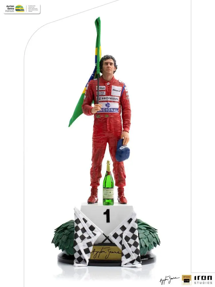 Ayrton Senna Art Scale Statue 1/10 Ayrton Senna (GP Brazil 1991) 30 cm Produktfoto